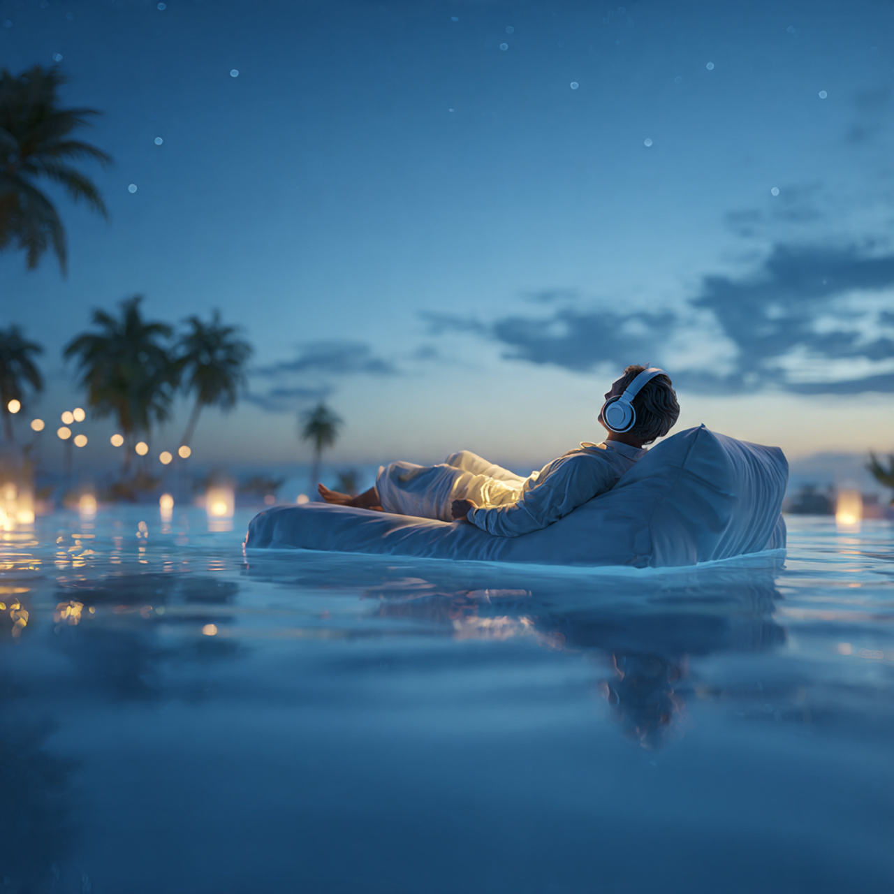 Relaxing retreat setting